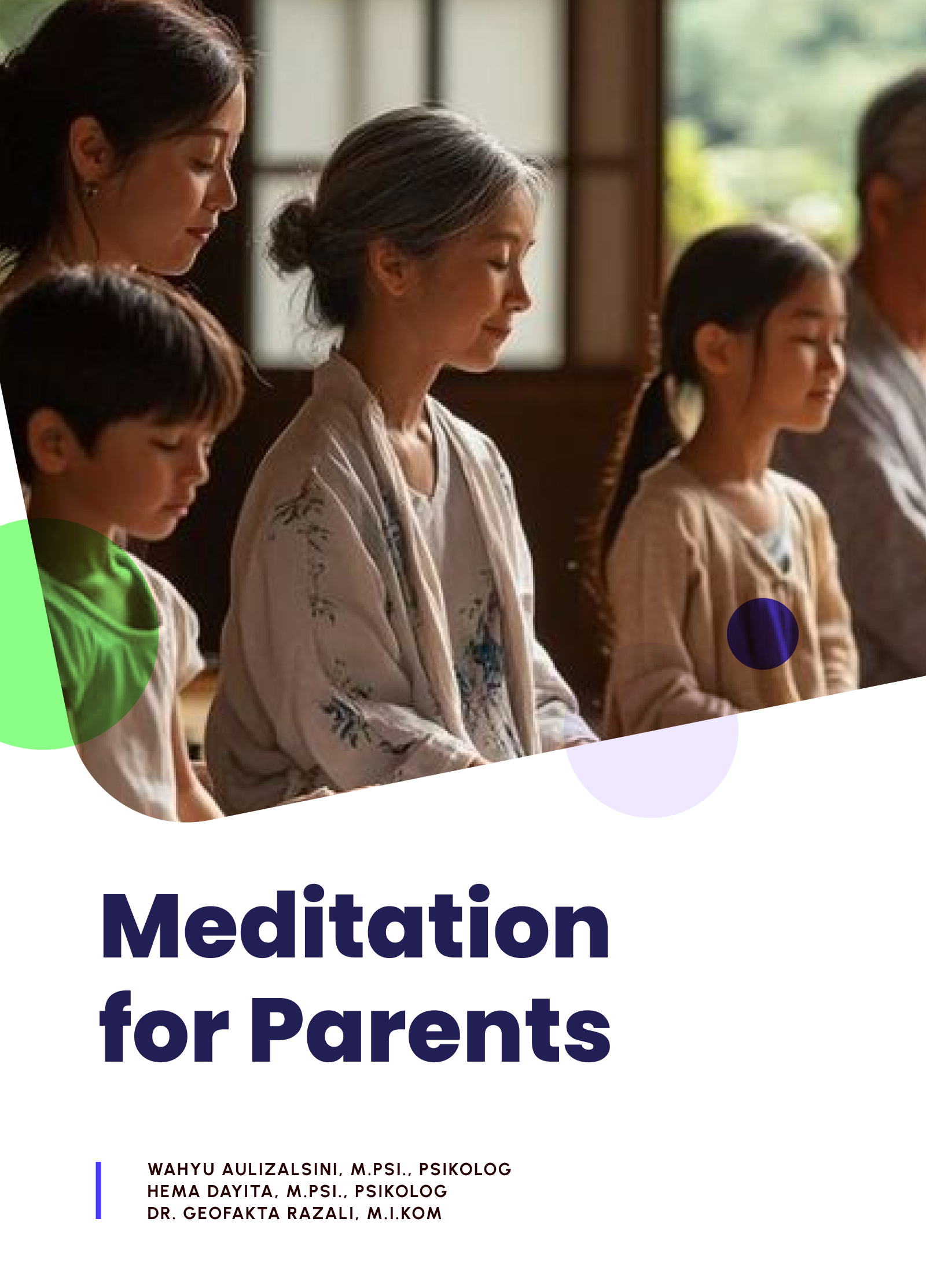 Sampul Modul Meditation for Parents